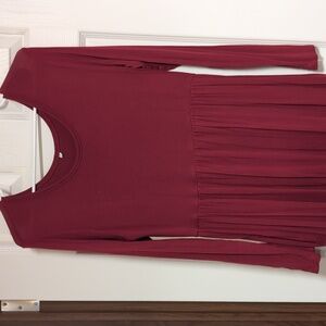 Burgundy Maxi Dress
